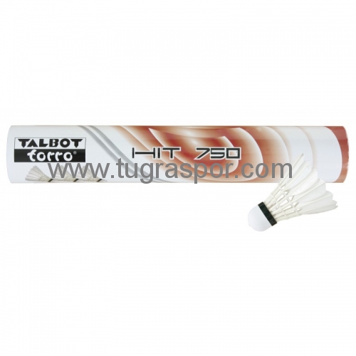 Talbot Torro Hit 750 Badminton Topu 12'li