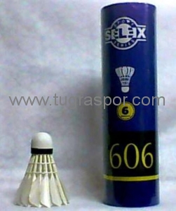 SELEX 606 BADMINTON TOPU KAZ TÜYÜ 12 LI SELEX 606 BADMINTON TOPU KAZ TÜYÜ 12 LI