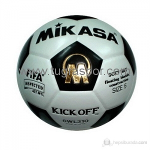 MIKASA SWL310 SENTET.FUTBOL TOPU  SIY/BEYAZ